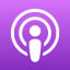 Apple Podcasts icon'
