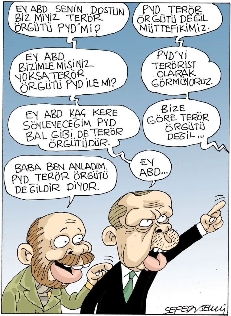 Evernsel Gazete cartoon