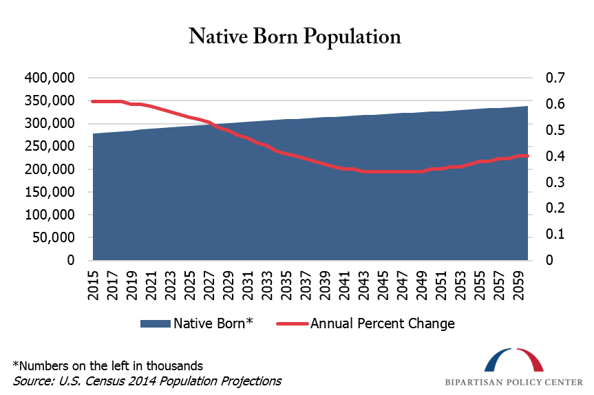 native born population