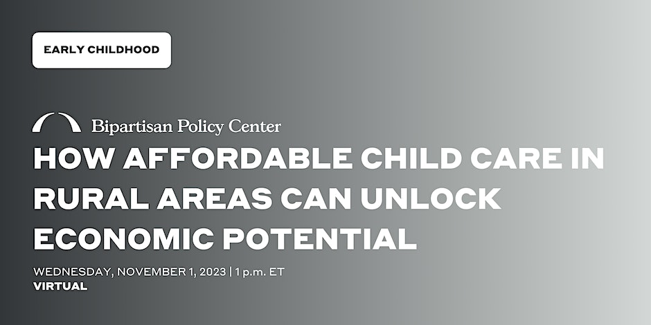 How Child Care in Rural Areas Can Unlock Economic Potential ...